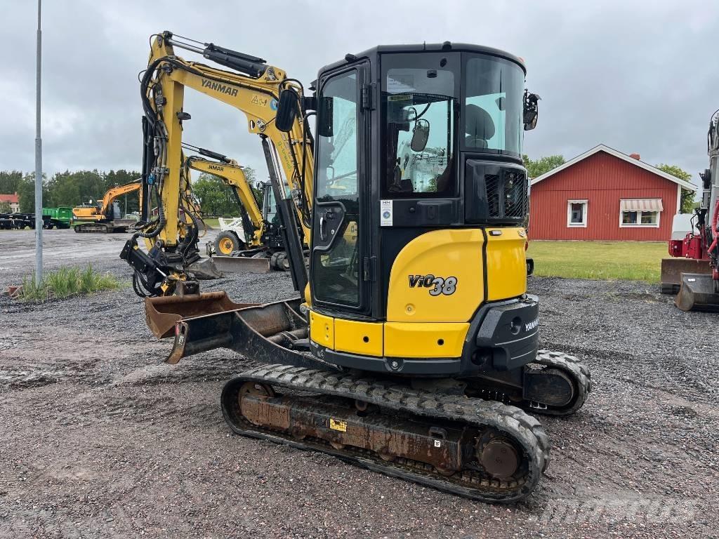 Yanmar Vio 38 Mini ekskavatoriai < 7 t