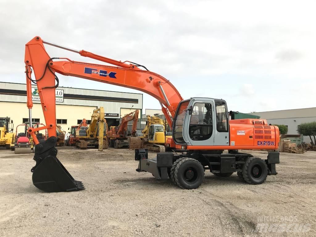 Fiat-Kobelco EX215W Ratiniai ekskavatoriai