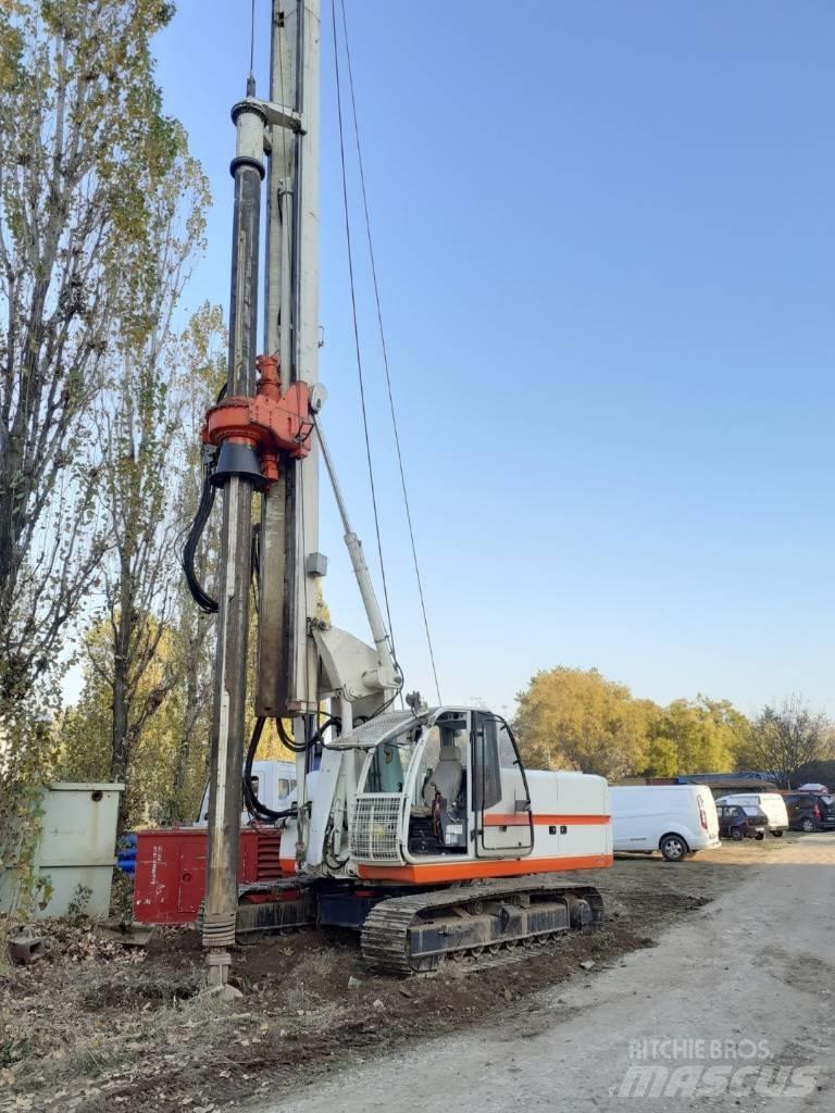 Soilmec R210 Polių kalimo technika