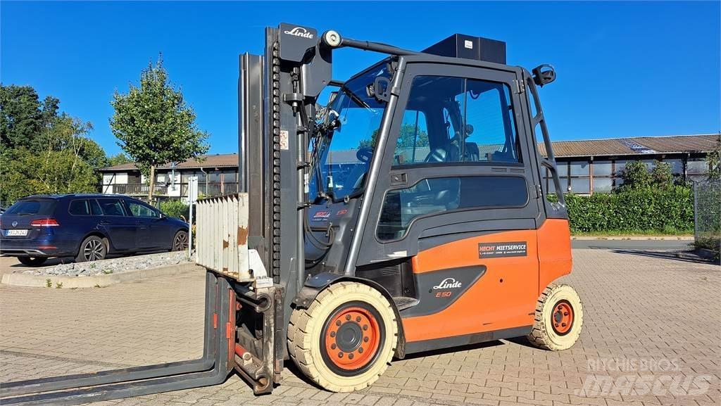 Linde E50HL Elektriniai šakiniai krautuvai