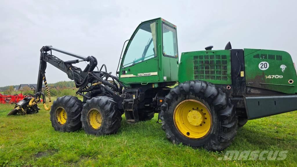 John Deere 1470 D Miško technika (Harvesteriai)