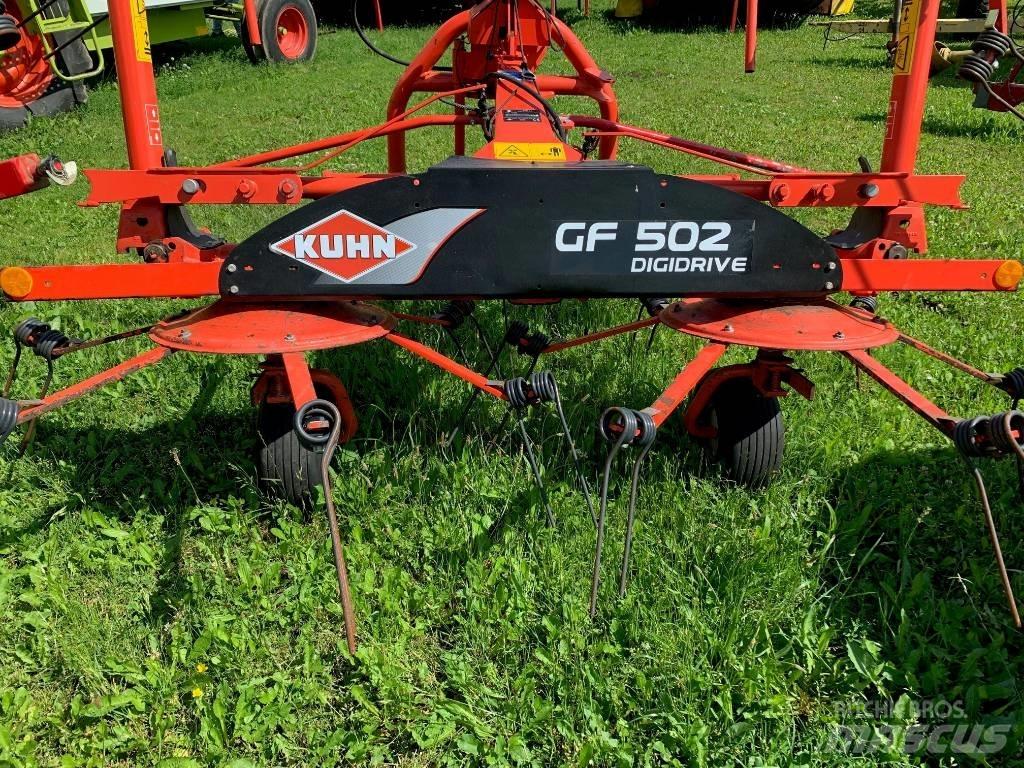 Kuhn GF 502 Šieno grėbliai ir vartytuvai