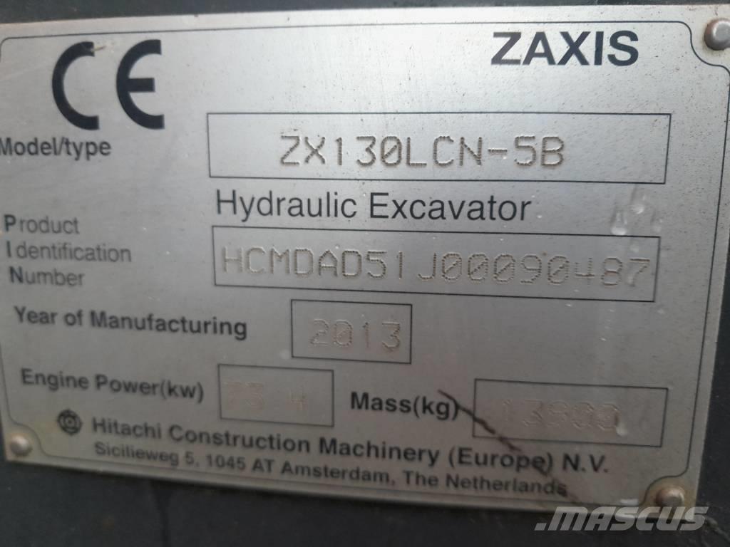 Hitachi Zaxis 130-5 Vikšriniai ekskavatoriai