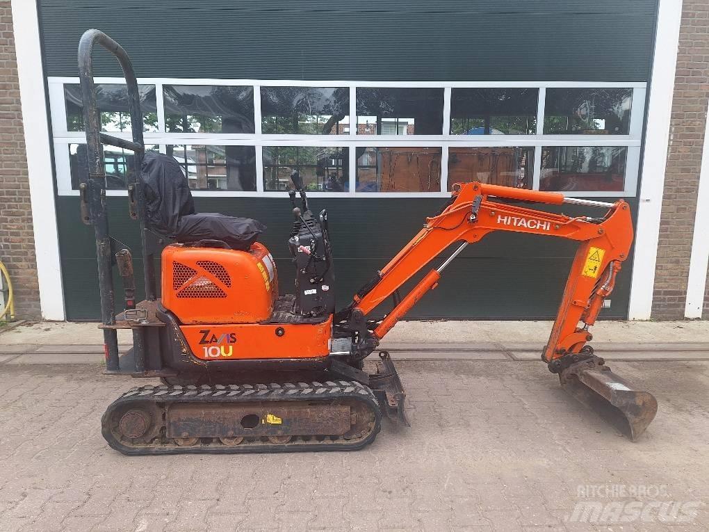 Hitachi ZX10U Mini ekskavatoriai < 7 t