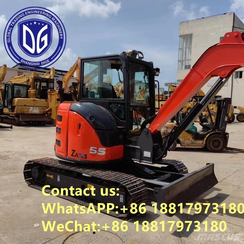 Hitachi ZX 55 U-5 A Mini ekskavatoriai < 7 t
