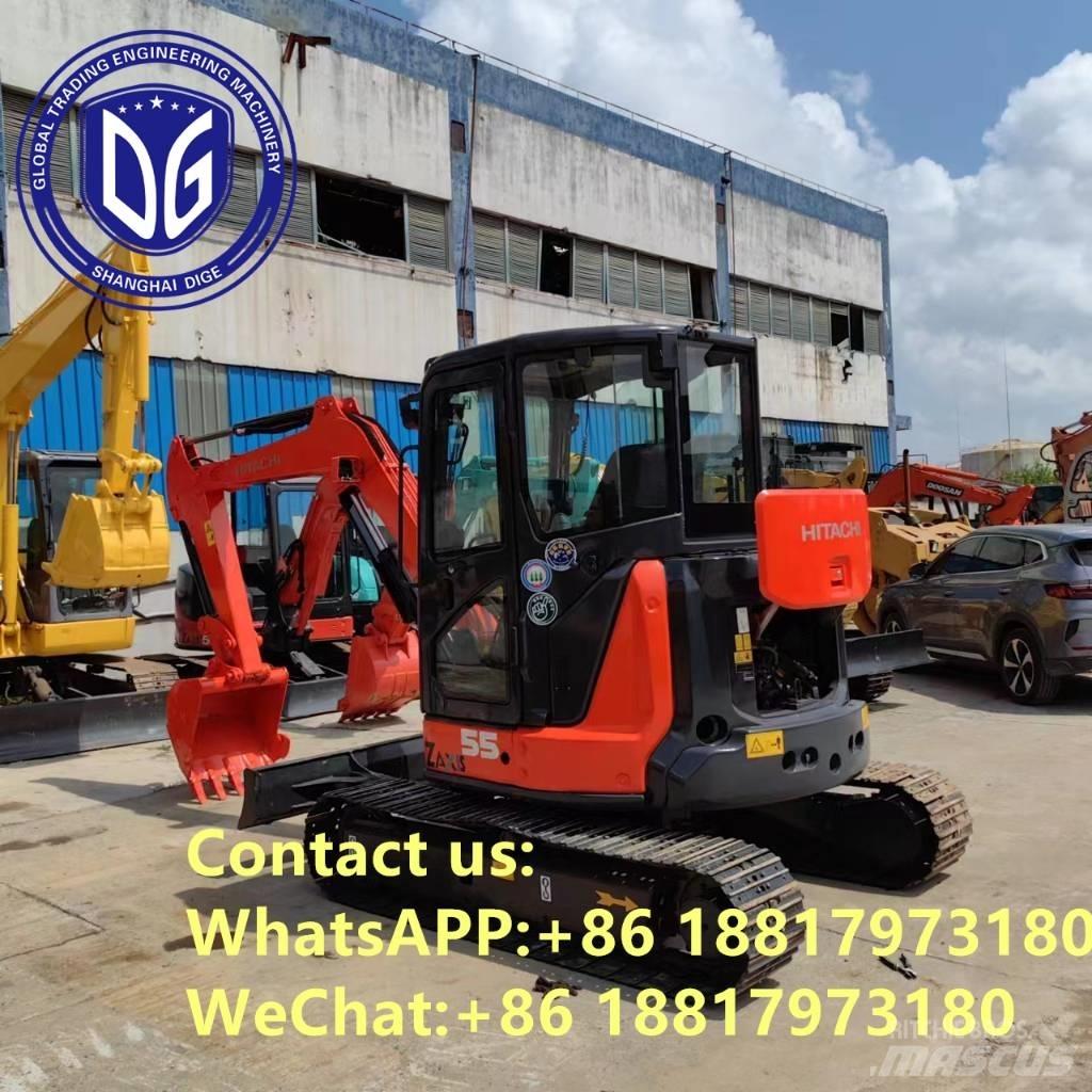 Hitachi ZX 55 U-5 A Mini ekskavatoriai < 7 t