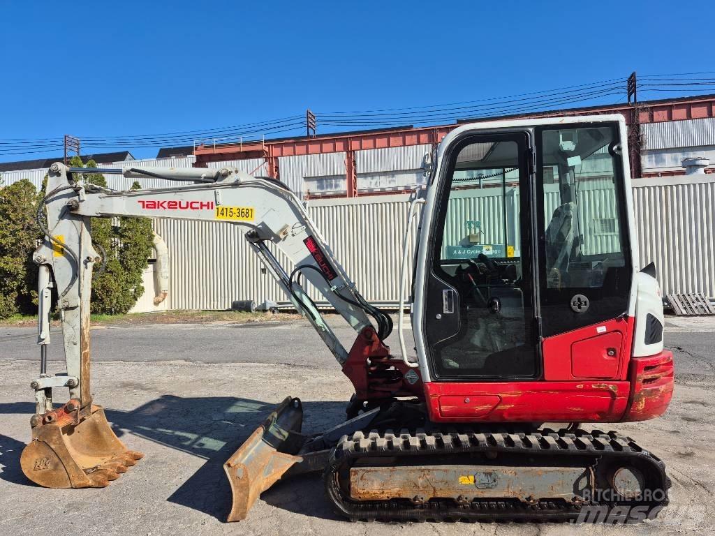 Takeuchi TB 240 Mini ekskavatoriai < 7 t