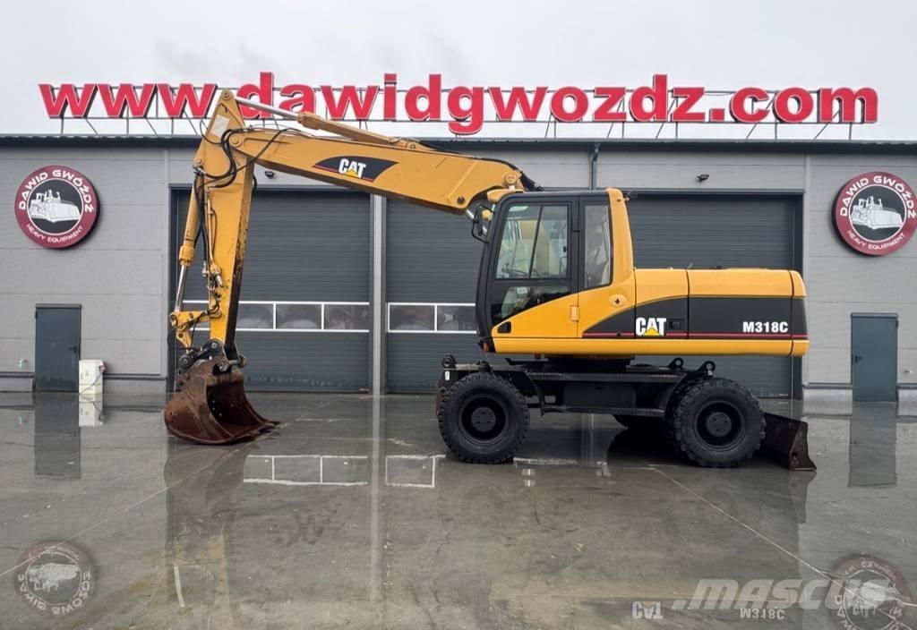 CAT M 318 C Ratiniai ekskavatoriai