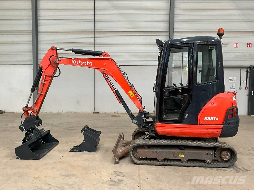 Kubota KX 61-3 Mini ekskavatoriai < 7 t