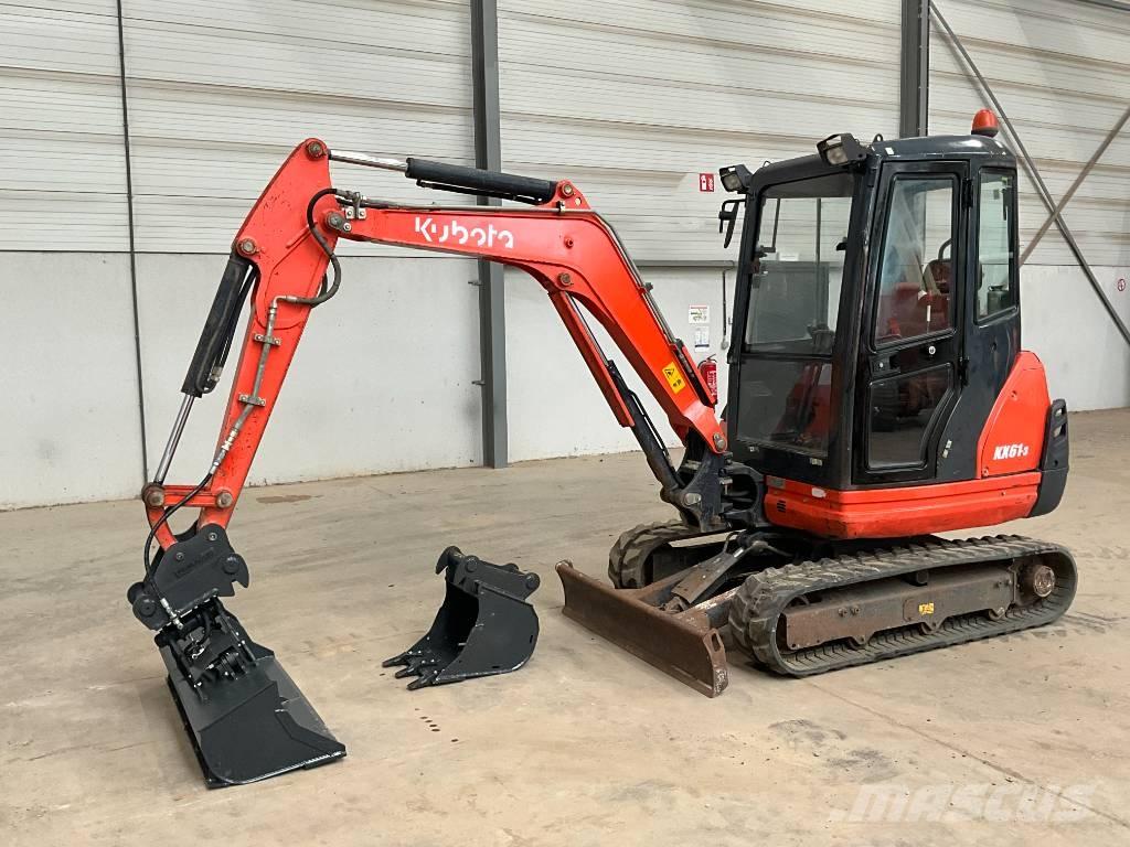 Kubota KX 61-3 Mini ekskavatoriai < 7 t