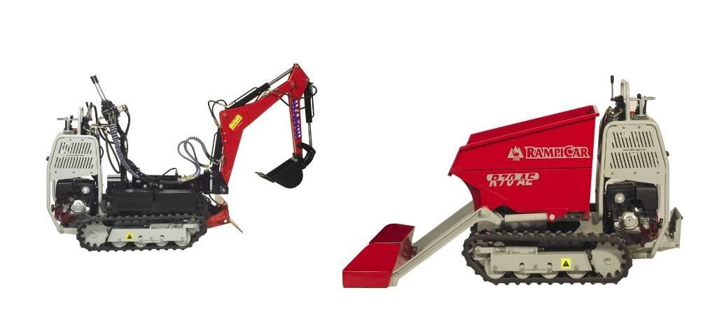 Rampicar Multi Tool Universalūs ratiniai krautuvai