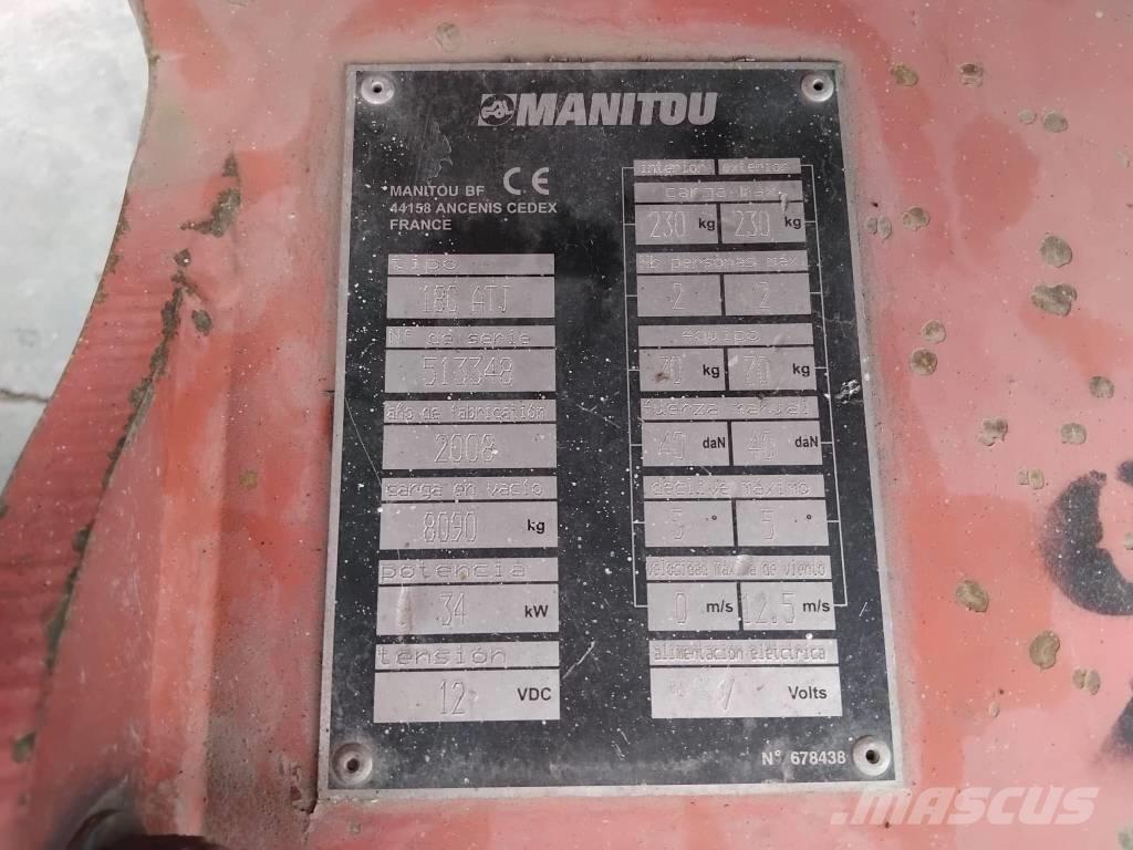 Manitou 180ATJ Alkūniniai keltuvai