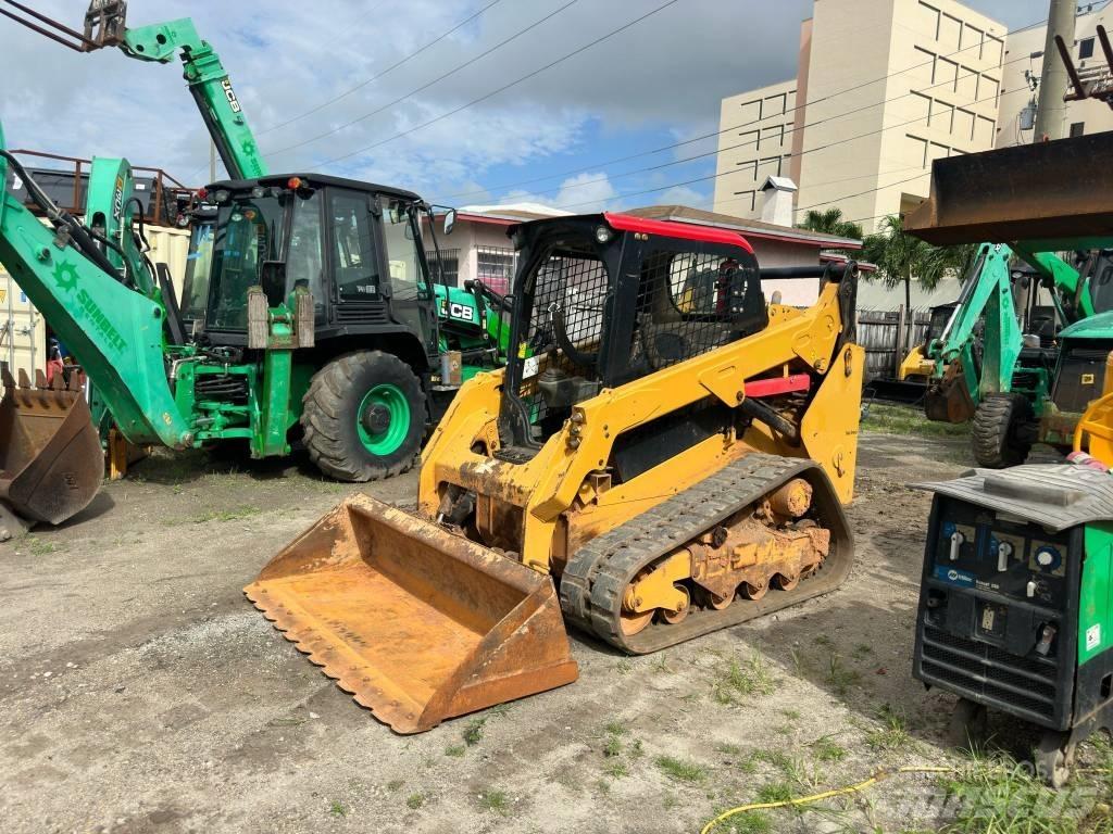 CAT 259 D Krautuvai su šoniniu pasukimu