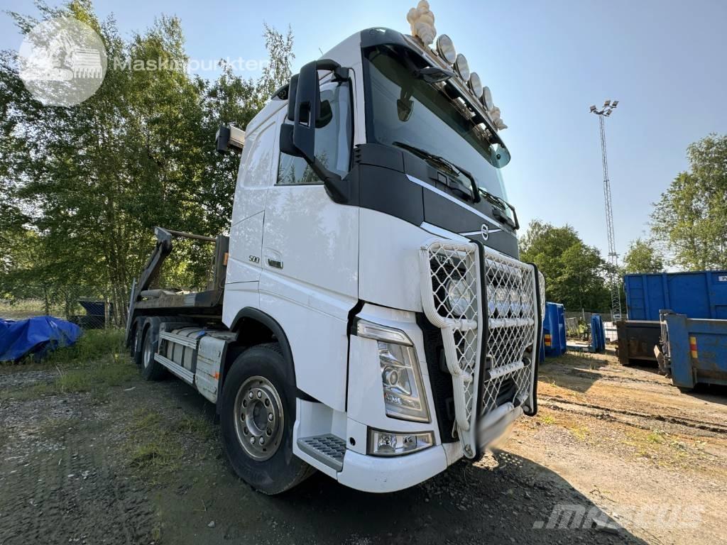 Volvo FH 500 Sunkvežimiai su keliamuoju kabliu