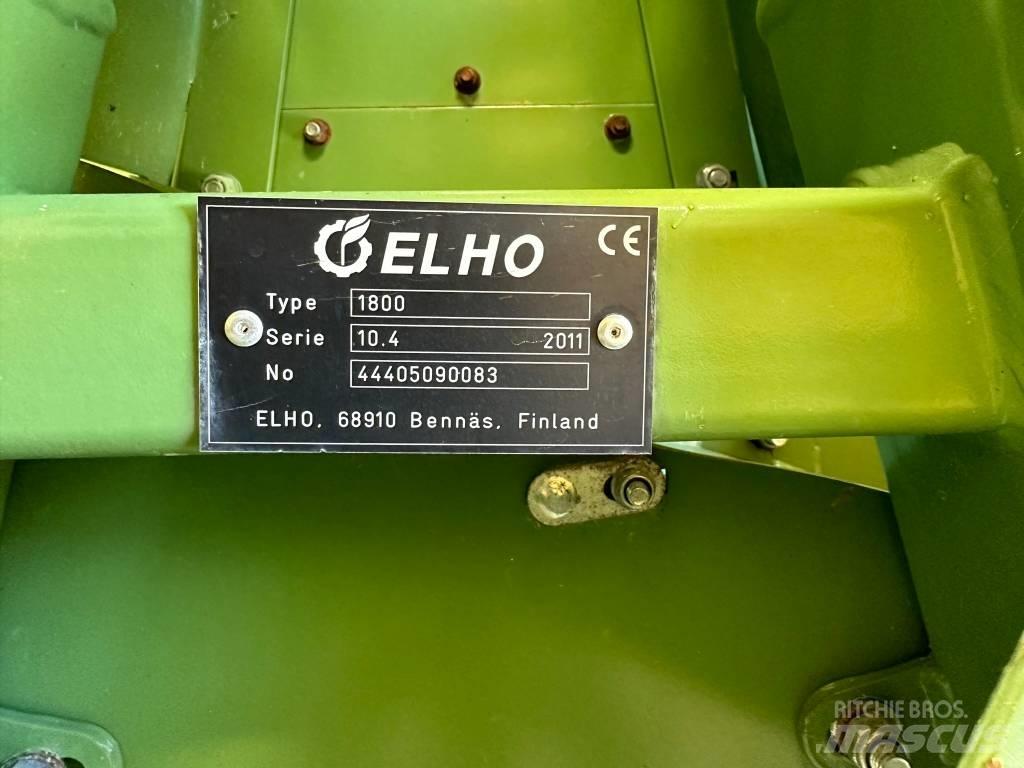 Elho 1800 Ryšulių smulkinimo, pjaustymo ir išvyniojimo įrenginiai