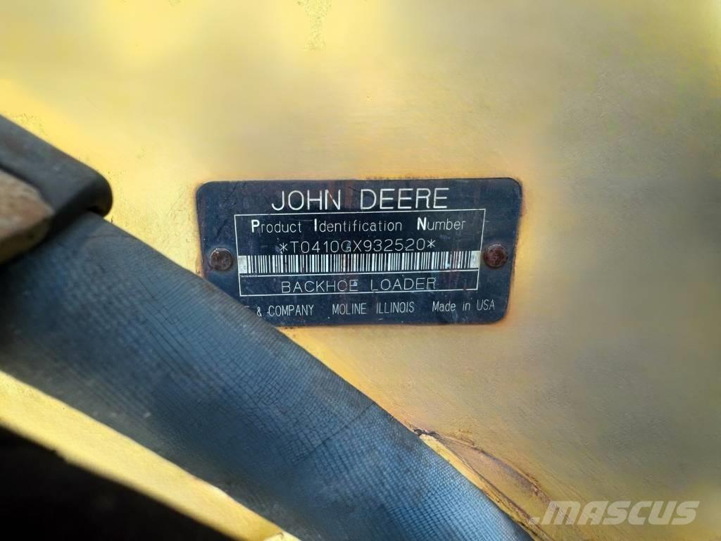 John Deere 410 G Ekskavatoriniai krautuvai