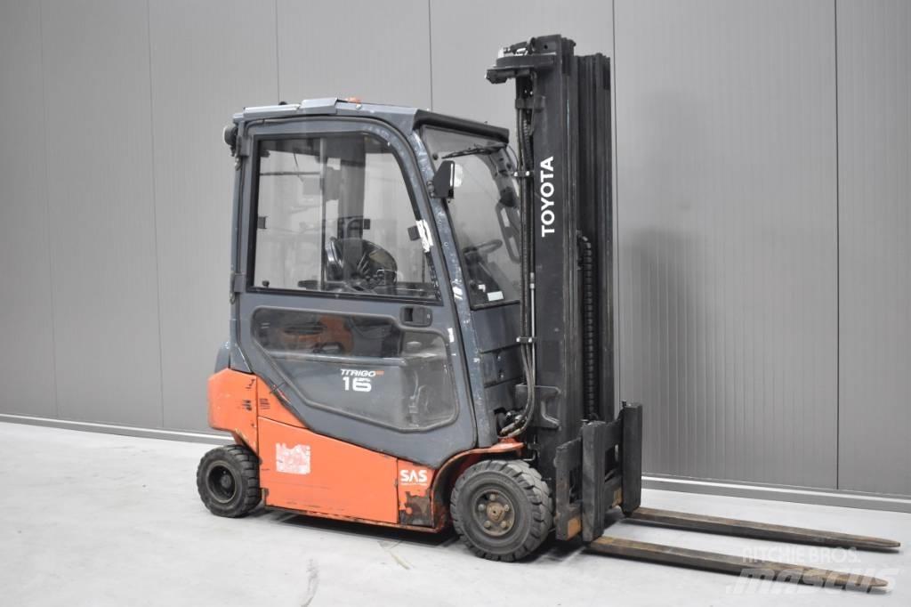 Toyota 8FBM16T Elektriniai šakiniai krautuvai