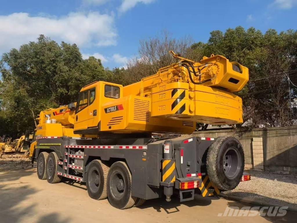 XCMG XCT 80L5 Neapdoroto reljefo kranai