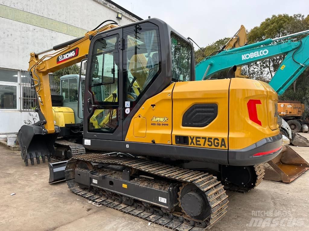 XCMG XE 75 D Vidutinės galios ekskavatoriai 7-12 t