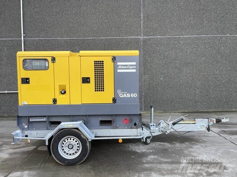 Atlas Copco QAS 60 Dyzeliniai generatoriai