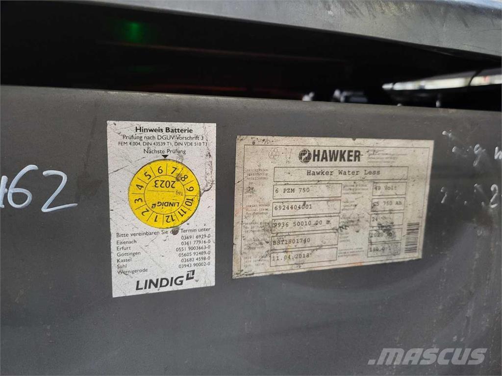 Linde E20L Elektriniai šakiniai krautuvai