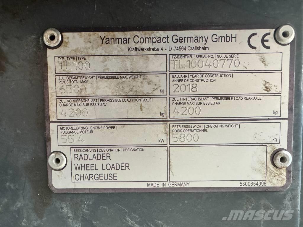 Terex Schaeff TL100 Naudoti ratiniai krautuvai