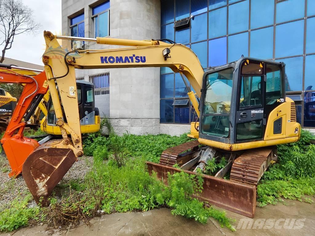 Komatsu PC 70-8 Vikšriniai ekskavatoriai