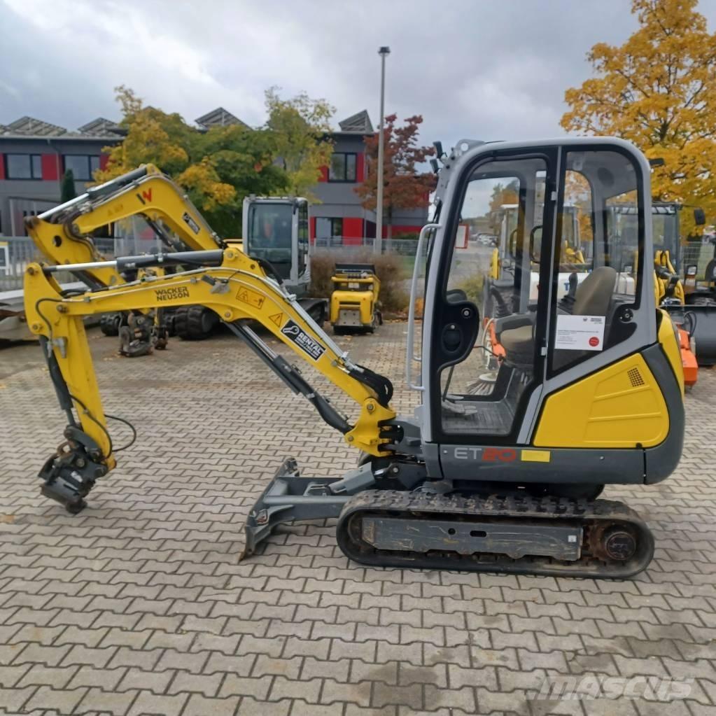 Wacker Neuson ET20 Vikšriniai ekskavatoriai