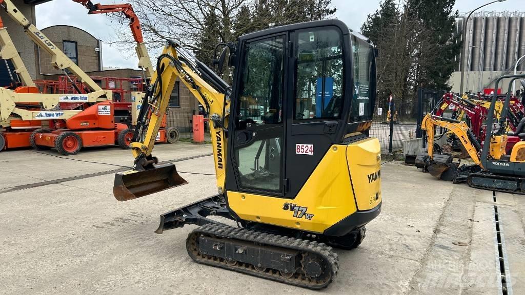 Yanmar SV17 VT Mini ekskavatoriai < 7 t