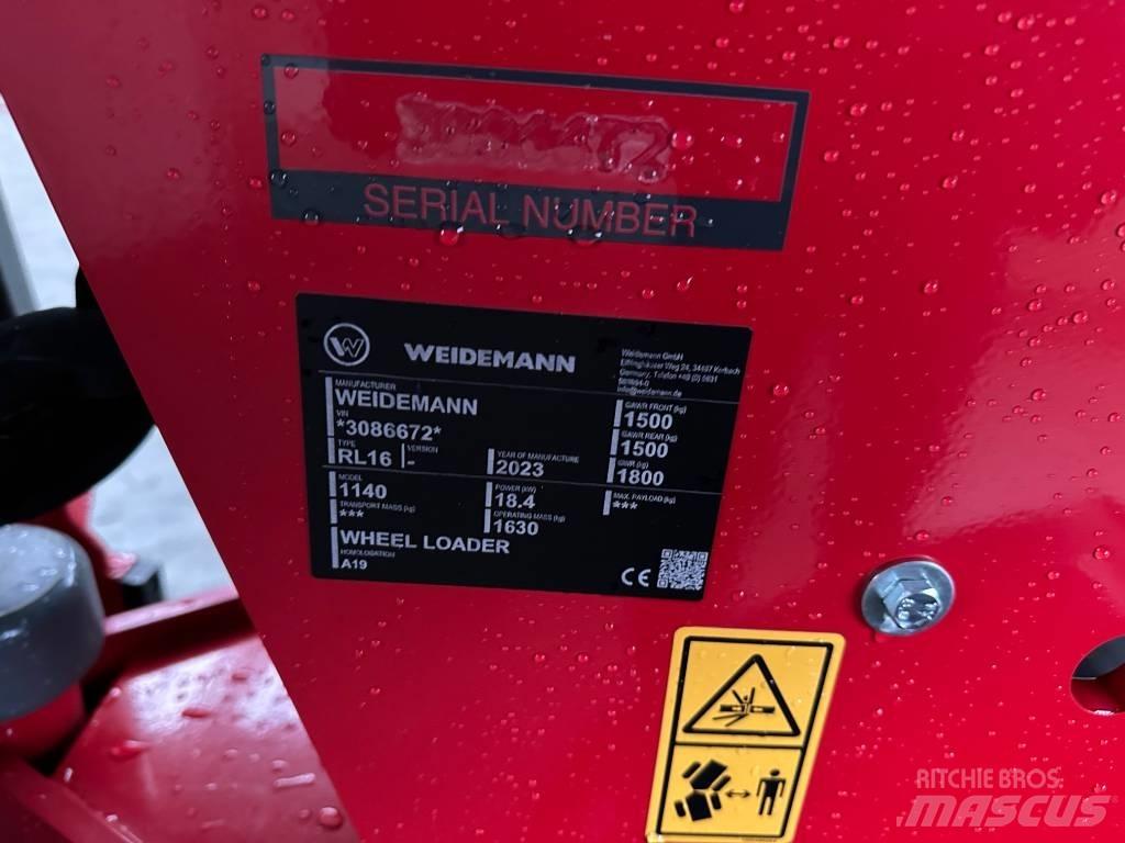 Weidemann 1140 Mini krautuvai