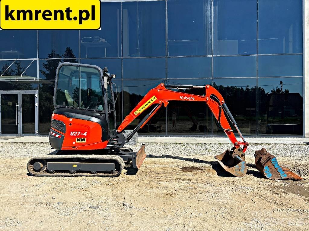 Kubota U 27-4 Mini ekskavatoriai < 7 t