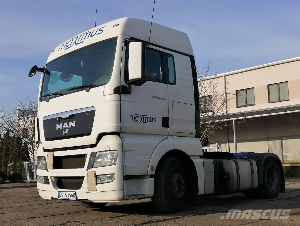 MAN TGX Naudoti vilkikai