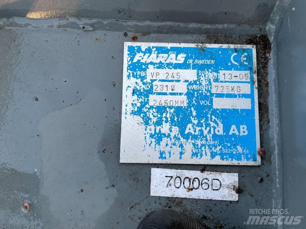 Fjärås VP245 Sniego peiliai ir valytuvai