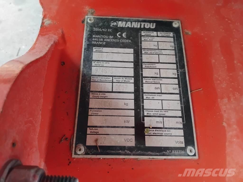 Manitou 200 ATJ Alkūniniai keltuvai