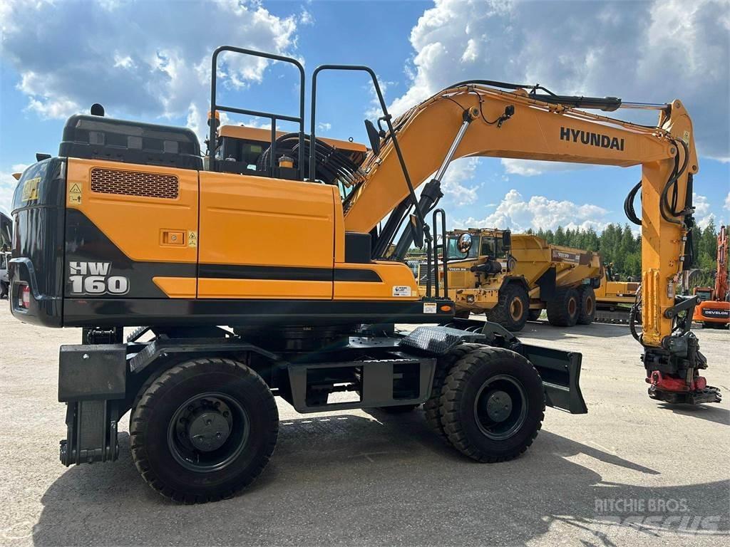 Hyundai HW160 Ratiniai ekskavatoriai