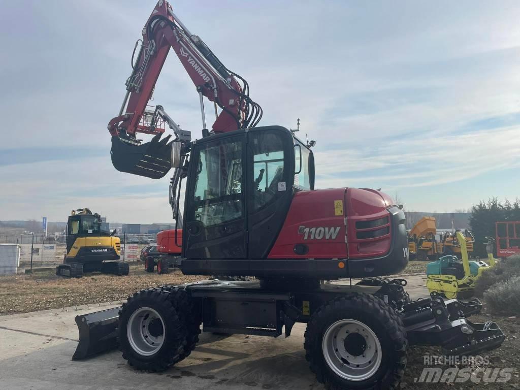 Yanmar B110W Ratiniai ekskavatoriai