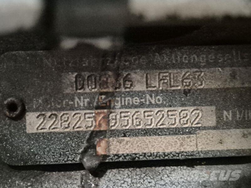 MAN D0836 LFL63 Varikliai