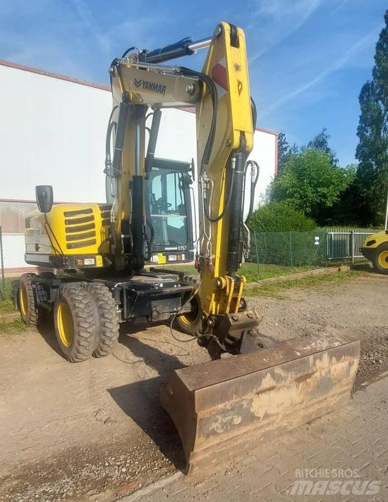 Yanmar B 110 W Ratiniai ekskavatoriai