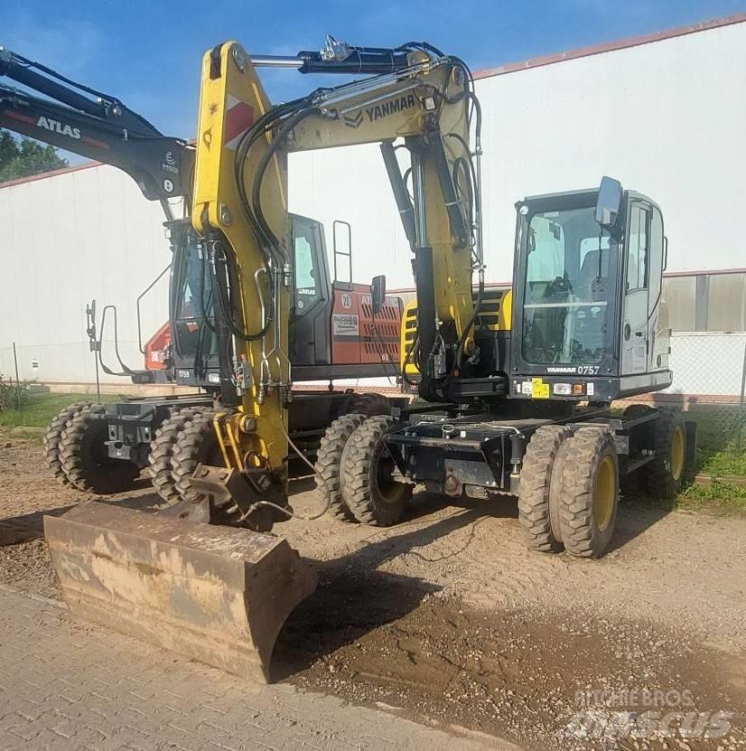 Yanmar B 110 W Ratiniai ekskavatoriai