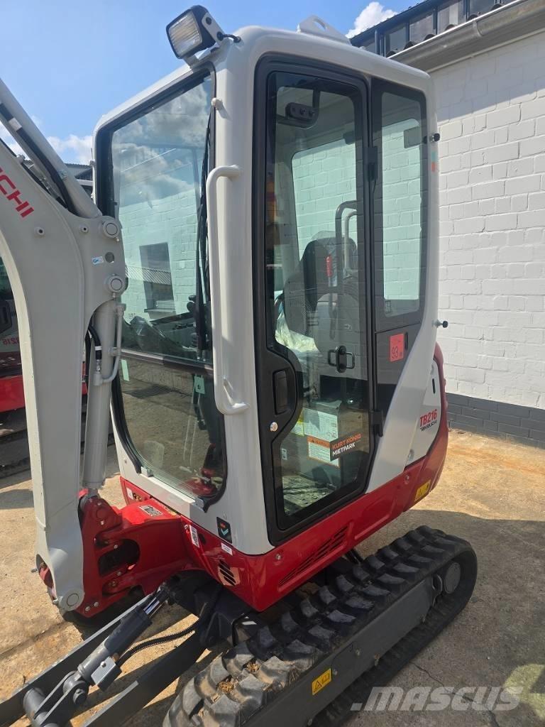 Takeuchi TB 216 A Mini ekskavatoriai < 7 t