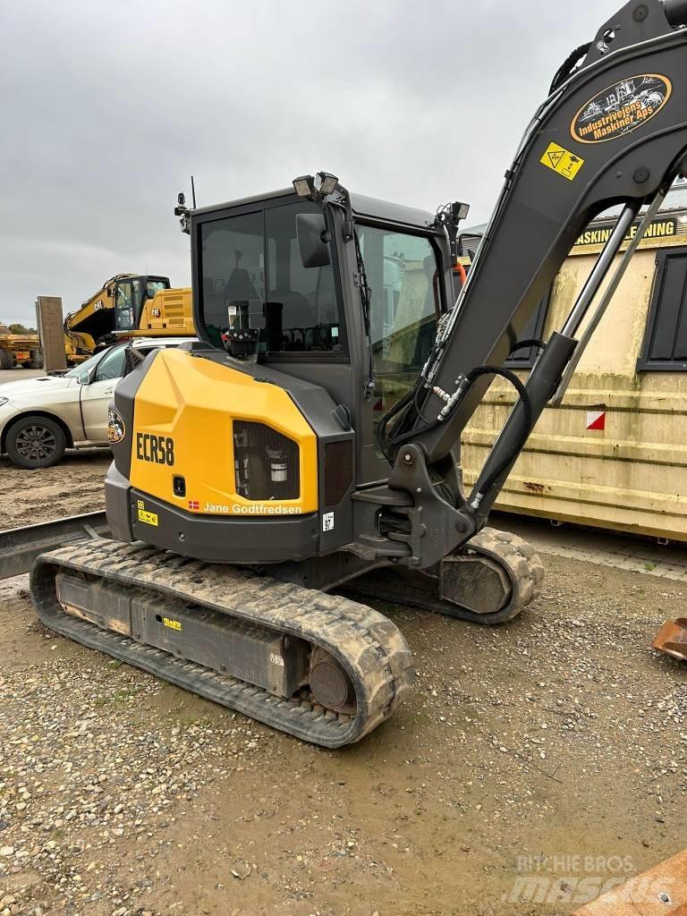 Volvo ECR58 F Mini ekskavatoriai < 7 t