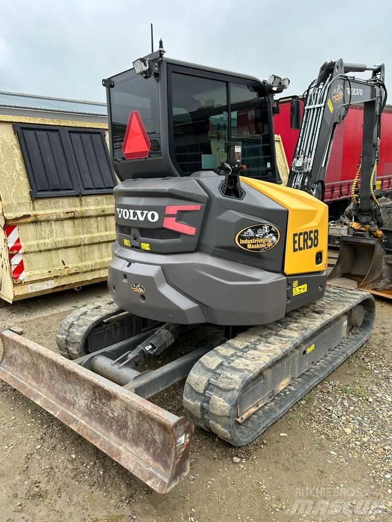 Volvo ECR58 F Mini ekskavatoriai < 7 t