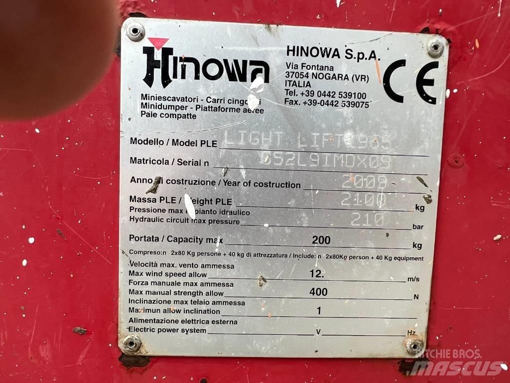 Hinowa LIGHLIFT 1965 Alkūniniai keltuvai