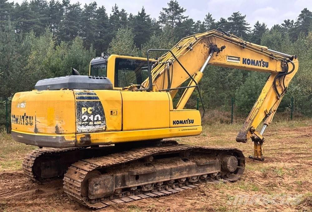 Komatsu PC 210 LC Vikšriniai ekskavatoriai