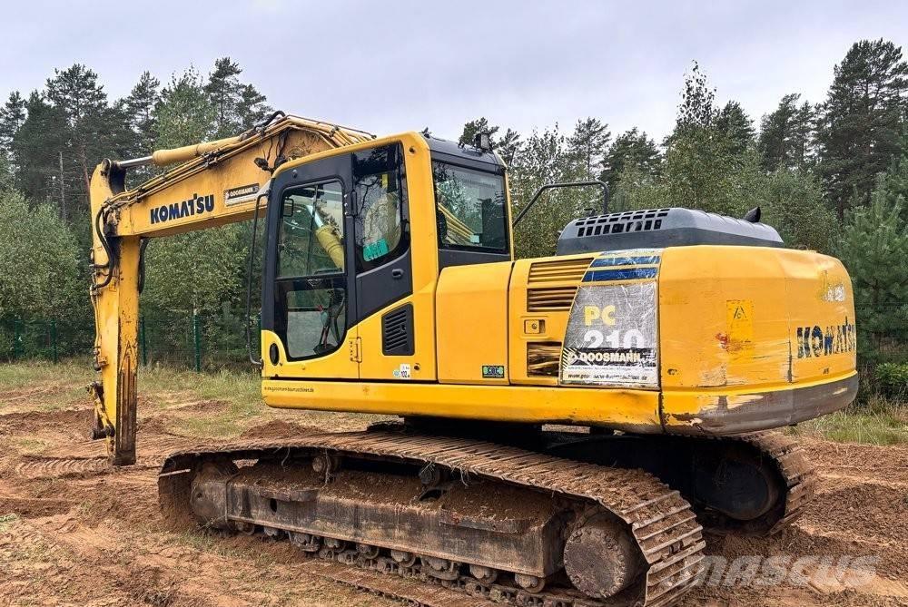 Komatsu PC 210 LC Vikšriniai ekskavatoriai