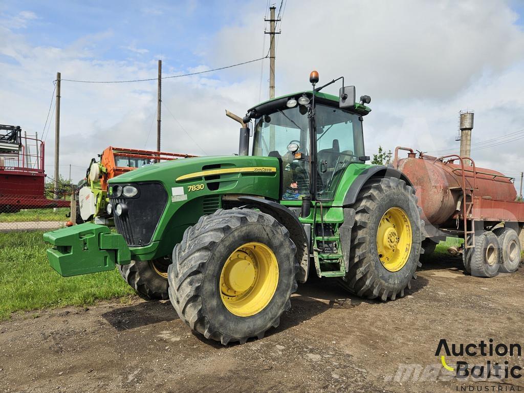 John Deere 7830 Traktoriai