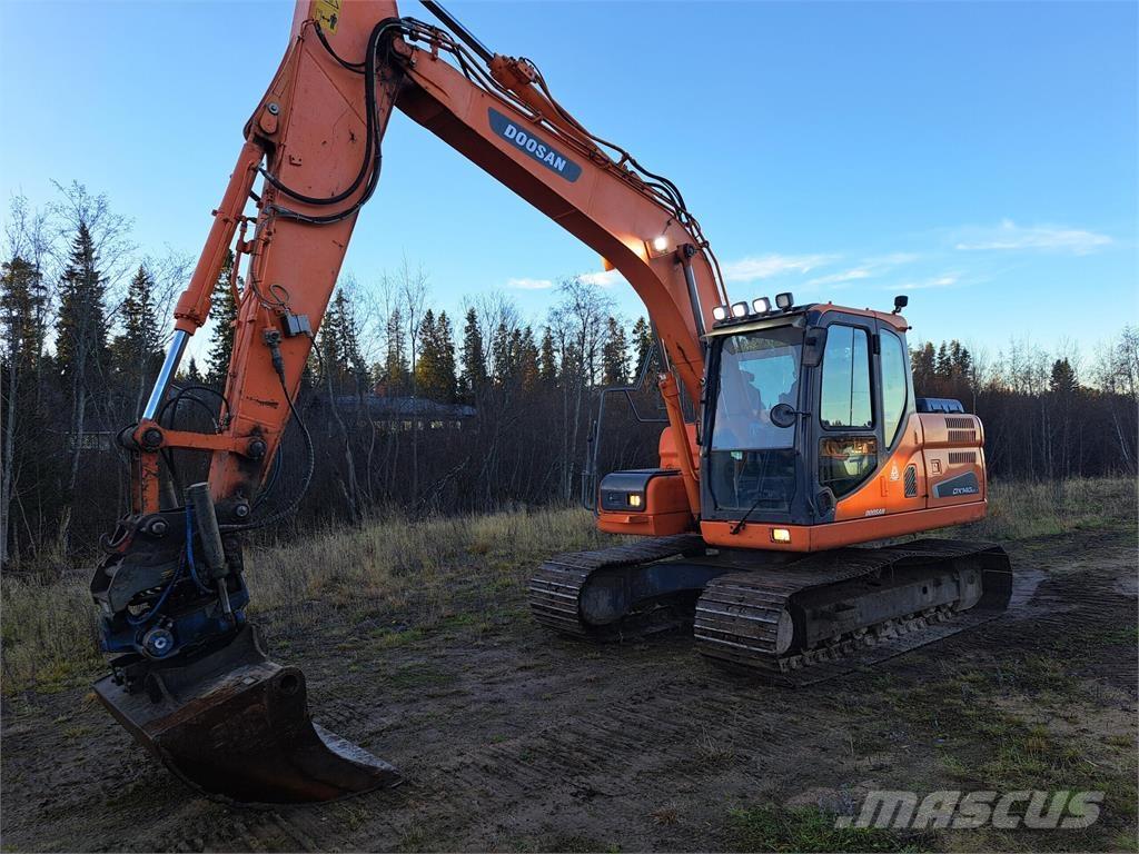 Doosan DX 140 LC-3 Vikšriniai ekskavatoriai