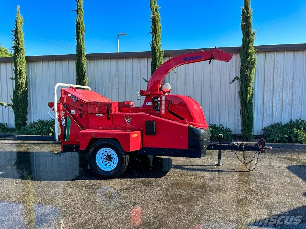 Vermeer BC1500 Medienos smulkintuvai