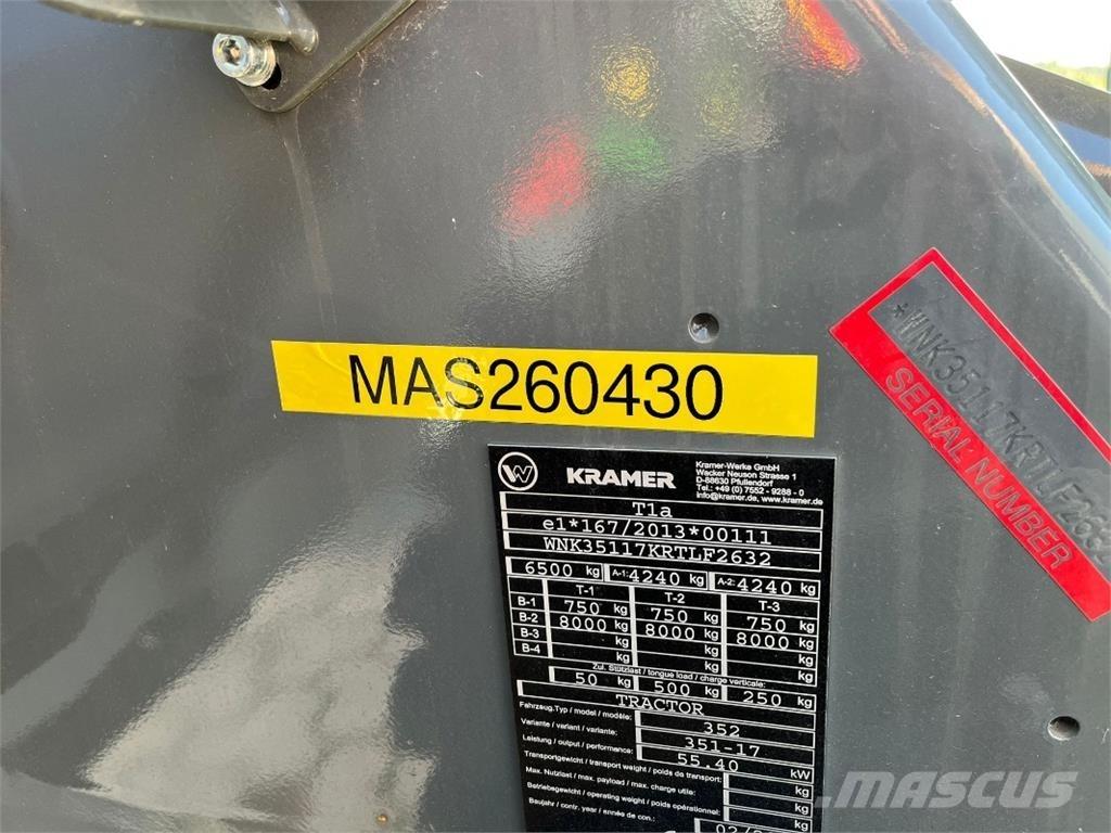Kramer KL30.8T Naudoti ratiniai krautuvai