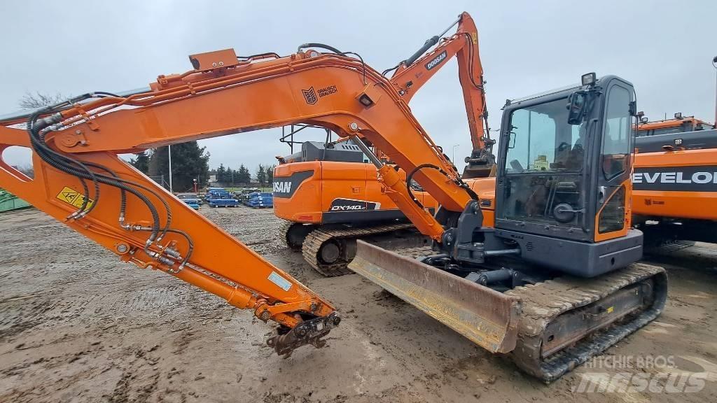 Doosan DX 85 R-3 Vidutinės galios ekskavatoriai 7-12 t